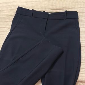 J.Crew Cameron Slim Crop Pant in Four-Season Stretch in Navy